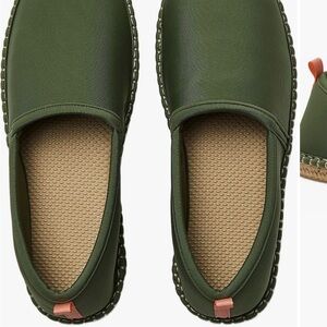 Lands' End Women's Waterproof Olive Espadrilles